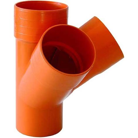 Derivazione a scagno in pvc : Diametro - 125 (1/2)