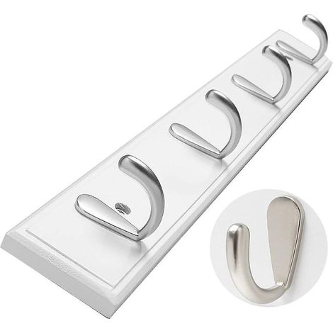 range-chaussures, Porte-manteau Mural, Porte-manteau En Bois, Crochets Muraux, Porte-manteau Mural, Porte-manteau En Acier Inoxydable, Porte-mante (1/5)
