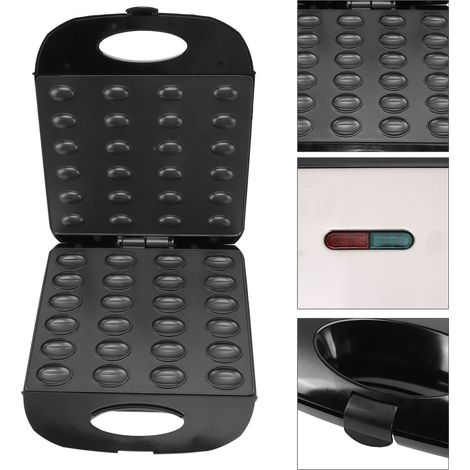 Machine à Gaufres aux Noix 1400W - 24 Pièces - Prise UE 220V - Pour Gâteaux et Brioches (1/5)
