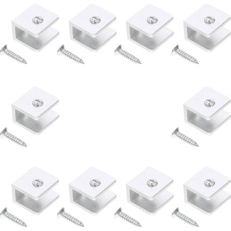 für schwebende Glasregale quadratische Aluminium