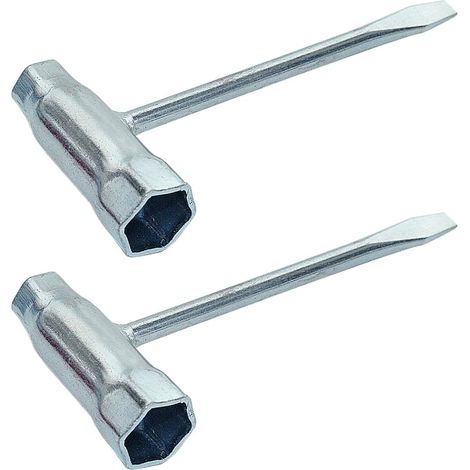 Combination Screwdriver and Wrench Chain Saw Scrench 13mm x 19mm 13-by-19 mm Bar T-Wrench Spanner Tool For Stihl Chainsaw (1/5)
