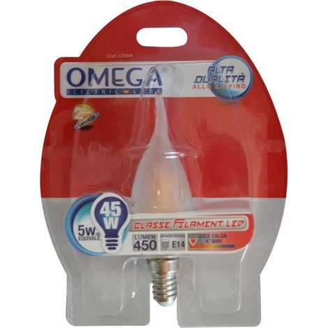 FILAMENT SMERIGLIATA COLPO DI VENTO E14 5W 500LM 3000K A+