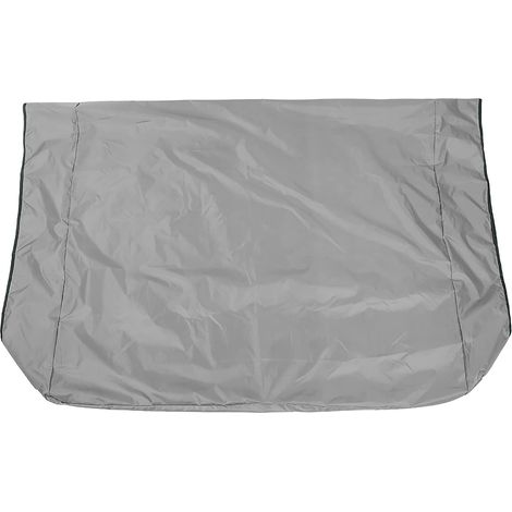 Ej.Life Housse de Balançoire, 75,2 X 47,2 X 7,1/9,1 Pouces, Imperméable, Résistante aux UV, Coupe-Vent, Balançoire de Remplacement pour 3 Places (Balançoire Non Incluse) (Gris) A (1/5)