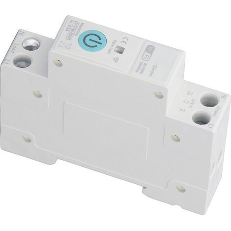Disjoncteur WiFi, Disjoncteur de Commutateur de Télécommande, Réglage de Seuil AC 90-300 V pour la Surveillance des Appareils Domestiques (63A) (1/5)