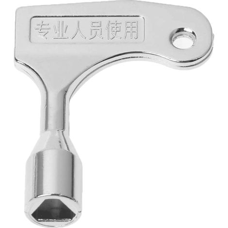 Llave triangular de 8 mm ascensor elevador  Gris