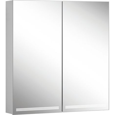 Schneider GRACE LED Armoire de toilette, 2 portes 35/35cm, (1/4)