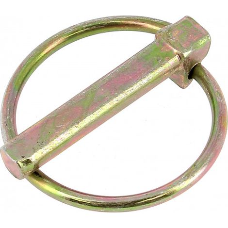 Goupille Clips pour Extrémité de Tube Ø 4.5 Bichromaté