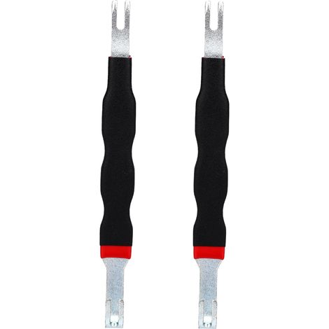 2 Pièces Connecteur Terminaison Électrique Automobile, Pince Déconnexion Électrique Connecteur Prise Automobile Outil de Déconnexion Universel pour Voitures Camions (Noir) (1/5)
