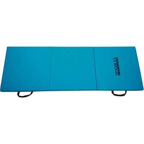 SPORTS EXPERTS Klappbare Turnmatte Larissa Blau XL 180x60x5 Fitnessmatte Yoga