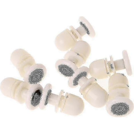 Lot de 8 roulettes de porte de douche, galets, poulies, glissières excentriques de 20 et 25 mm de diamètre (1/5)