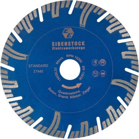 Eibenstock Diamant-Trennscheibe Ø 150 mm -Standard- (für abrasive Materialien) (1/2)