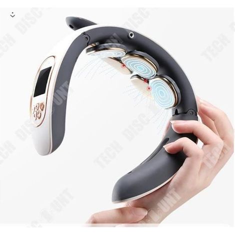 Nackenmassagegerät – TD® – Multifunktional – Ergonomisch – TENS-Impulsmassage – Wärme – AquaForge (1/4)