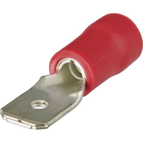 Cosse faston Knipex, Isolée, Rouge, série : 97 99 1 ( Prix pour Sachet de 100 )