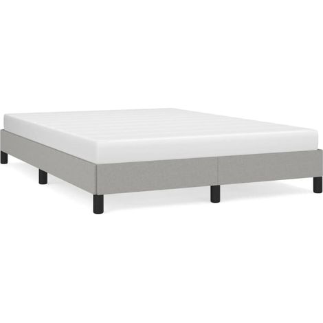 Maison Exclusive - Giroletto senza Materasso Grigio Chiaro 140x200 cm Tessuto