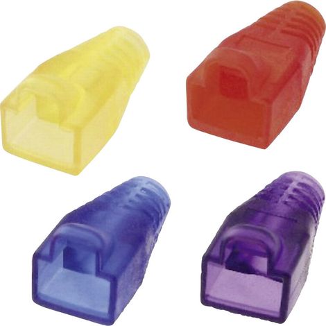 MH Connectors MHRJ45SRB-TRANS-O Zugentlastung 6510-0100-25 Orange (transparent) 1 St.
