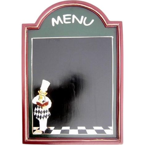 Chef Menu Blackboard - L3 x W40 x H60 cm