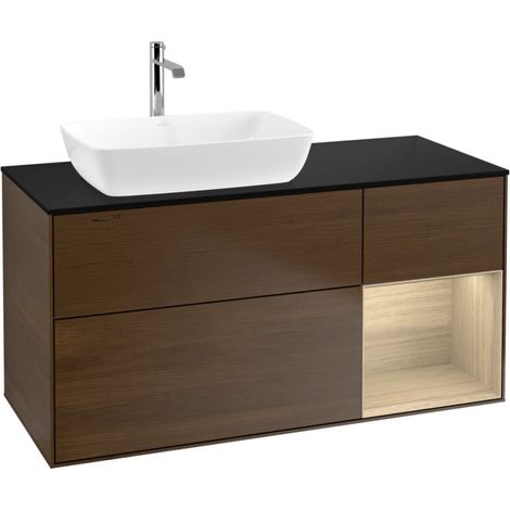 Villeroy & Boch F812PCGN meuble sous-lavabo Finion F81 (1/2)
