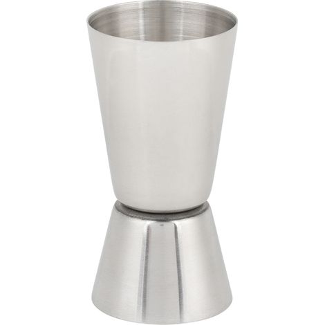 Doseur à cocktail en acier inoxydable 20/50 ml, verre doseur double, verre doseur pour alcool de 100 oz. (1/5)
