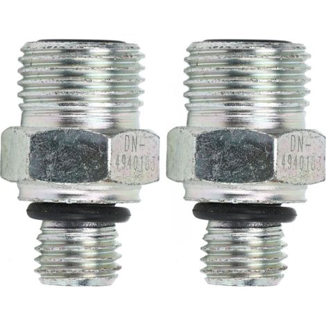Jeffergarden 2 pièces connecteurs d'alimentation en huile Turbo Joint 4940183 remplacement des joints de connecteur pour Dodge Ram 5.9L pour Cummins 1998-2019 (1/4)