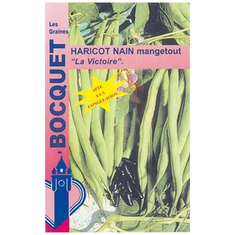 Haricot nain mangetout La Victoire - 120g