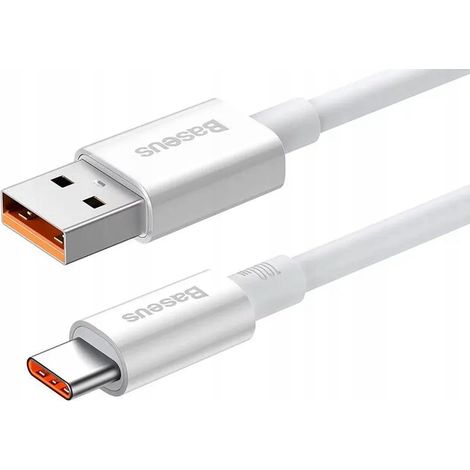 Baseus USB - USB Typ C Kabel 2 m weiß 1 Stück. (1/5)