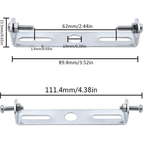 4 Pièces Plaque de Suspension pour Plafonnier 90mm pour Plaque de Montage Cache Base Monture pour Suspension Lustre Plafonnier Décoration de Plafond [Classe énergétique A+++] (1/3)