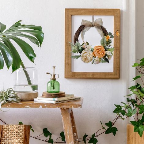 Guirlande de Pivoines Artificielles pour Décoration Extérieure, Porte et Mariage (1/5)