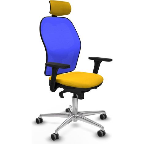 Sedia da Ufficio Jorquera Piqueras y Crespo 3D086G2 Giallo (1/5)