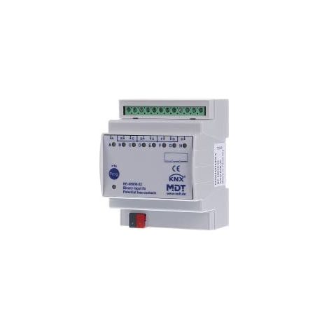 ENTRéE BINAIRE KNX 8 FOIS, LIBRE DE POTENTIEL BE-08000.02 MDT