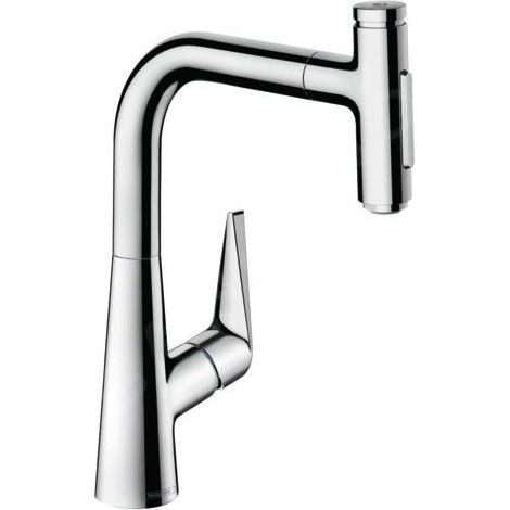 Mitigeur de lavabo 220 Select 2jet sBox douchette extractible M5117-H220 chrom (1/5)