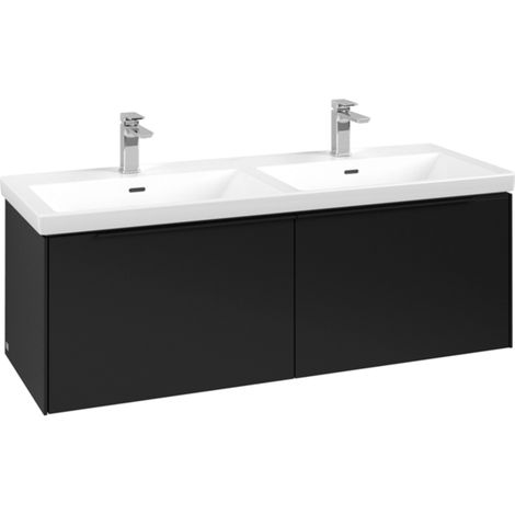 Villeroy &amp Boch Subway 3.0 armoire sous lavabo, 2 tiroirs, (1/2)