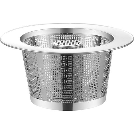 1 Pcs Crépine D'évier Conique, Inoxydable Filtre Cheveux Douche Protection de Drain de pour Cuisine, Salle de Bain, Balcon