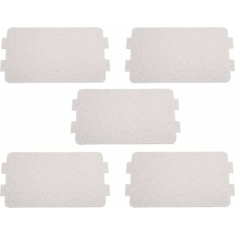 Plaque Mica Micro Ondes, 5 Pièces Feuille De Mica Micro Onde, Remplacement De Couvercle De Guide D'ondes Pour Micro-ondes, Bouclier En Carton Pour Micro-ondes (1/5)