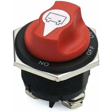 royaluxe-Coupe circuit batterie 200A – Interrupteur amovible 12V-32V DC – Sécurité renforcée pour véhicules marins et terrestres - DC 200 A ON (1/5)