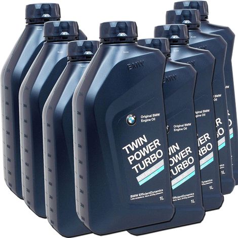 8 X BMW 5W30 Twinpower Turbo Longlife-04 Olio motore 1 LT (1/4)