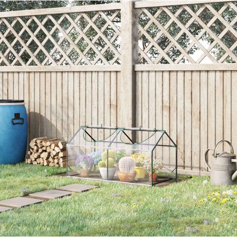 Serra mini da giardino con finestre 120x60x60 cm OKMYHOME (1/4)