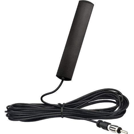 Antenne AM/FM universelle pour voiture avec câble DIN de 3 mètres pour une meilleure réception (1/5)