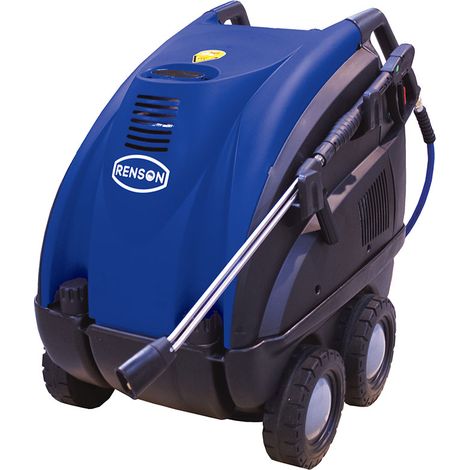 Renson – Nettoyeur haute pression thermique 200 bar – Débit 15 L/min – Moteur triphasé 7,30 kW – Pompe radiale – Total stop temporisé