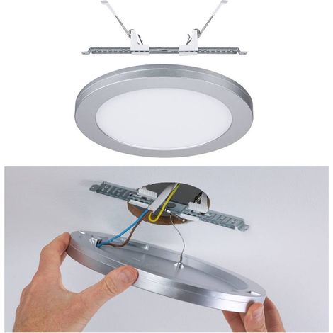 Paulmann LED Einbauleuchte Cover-it chrom 22,5 cm 16,5 W LED Einbauleuchte (1/5)