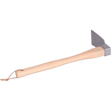 Houe à creuser : Houe simple, pratique, de fabrication soignée, compacte, en acier inoxydable forgé (1/5)