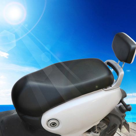 Atmungsaktiver, wasserdichter und UV-beständiger Motorradsitzbezug, universeller Sitzschutz für Elektromotorräder und Mopeds, strapazierfähiger Sitzbezug, klassischer Stil. (1/5)