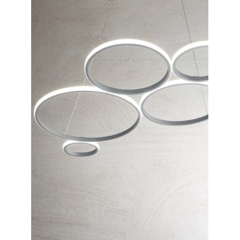 Lampadario a sospensione a led Pois-Silver (1/3)