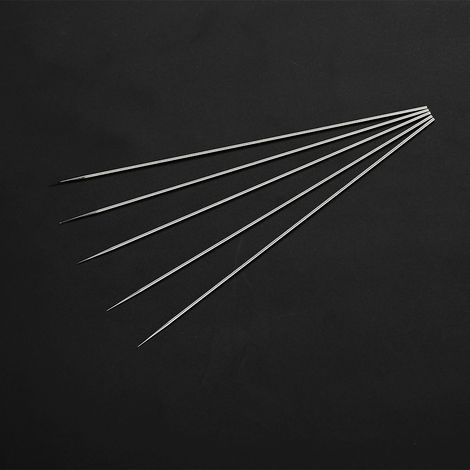 Lot de 5 aiguilles pour aérographe, alimentation par gravité, fluide 0,2 mm (1/5)