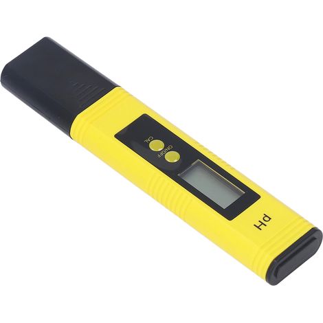 Wasserdichter pH-Tester mit Hintergrundbeleuchtung, präzise Messung 0–14, tragbares pH-Meter für Wasseranalysen, Qualitätskontrollstift (1/5)