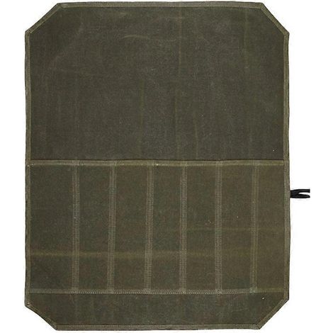 Étui à couteaux en toile cirée, protège-couverts, sac de rangement pour ustensiles de cuisine (1/5)