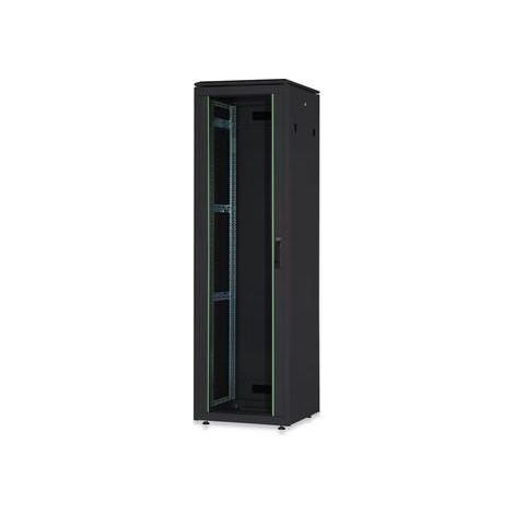 Digitus Armadio 22 Unita' Linea Professionale (A) 1200 X (L) 600 X (P) 600 Mm. Colore Nero Ral9005 (Dn-19 22U-6/6-Sw) (1/3)