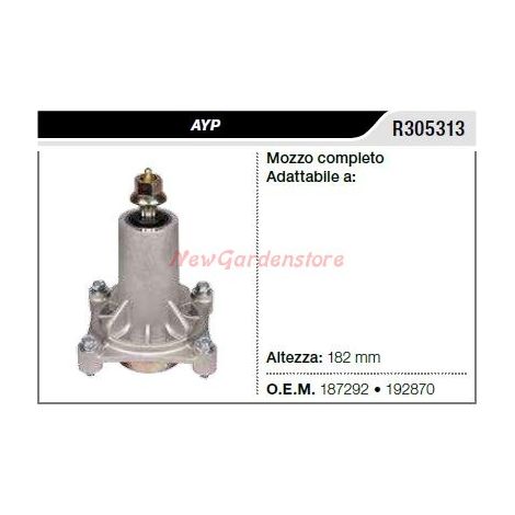 Mozzo portalama AYP trattorino rasaerba tagliaerba R305313