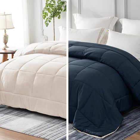 Couette Réversible pour lit 2 Personnes 220 x 240 cm (1/5)
