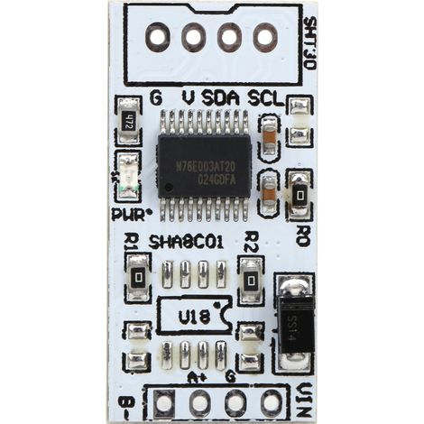 Capteur de température et d'humidité Module RS232 Composant pour systèmes thermiques SHA8C01 5V (1/5)