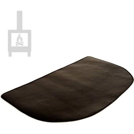Tapis Ignifuge - - Semi-Circulaire - 102x50 cm - Protection Cheminée - Couleurs Multiples (1/3)